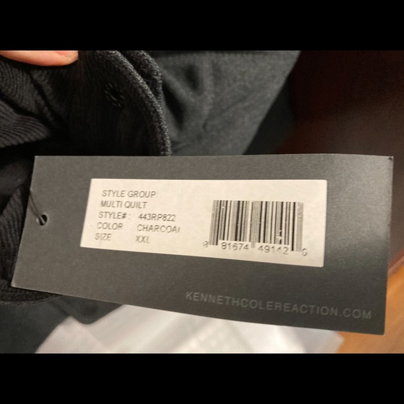 Kenneth Cole Reaction Men's Quilted Jacket - Picture 6 of 6